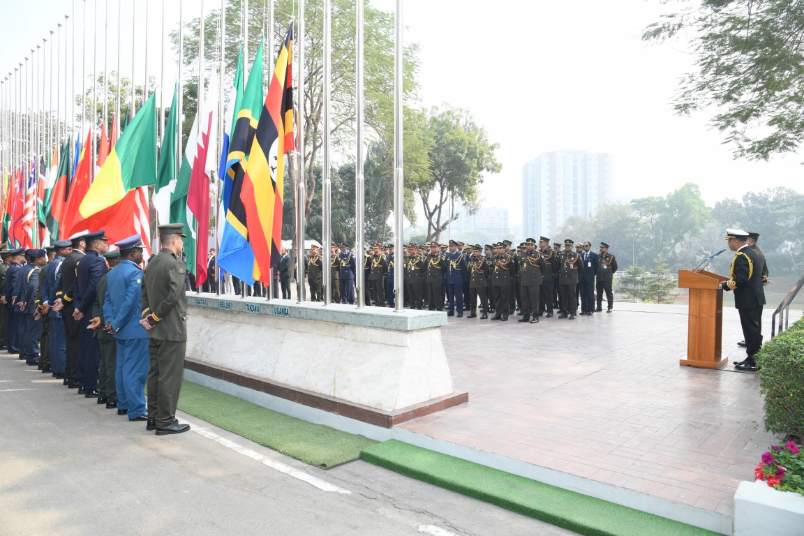 Flag Raising Ceremony