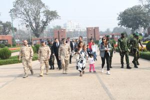 Visit to National Memories at Savar